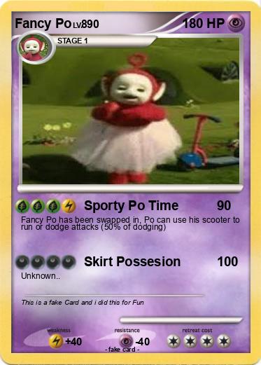 Pokemon Fancy Po
