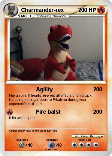 Pokemon Charmander-rex