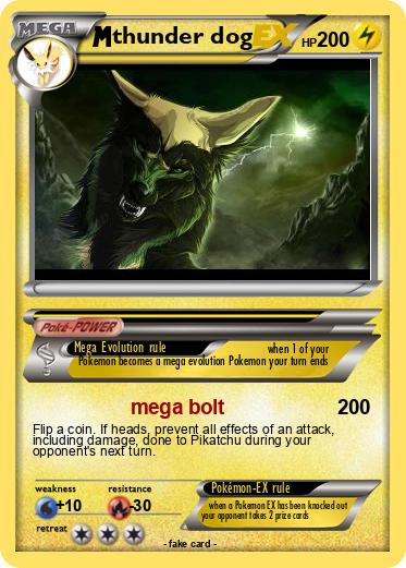 Pokemon thunder dog