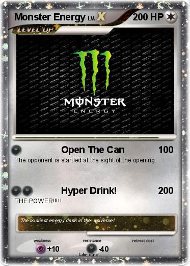 Pokemon Monster Energy