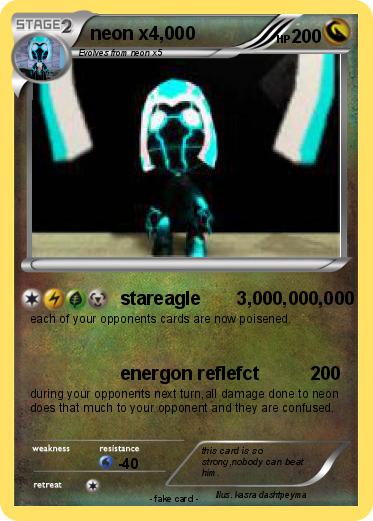 Pokemon neon x4,000