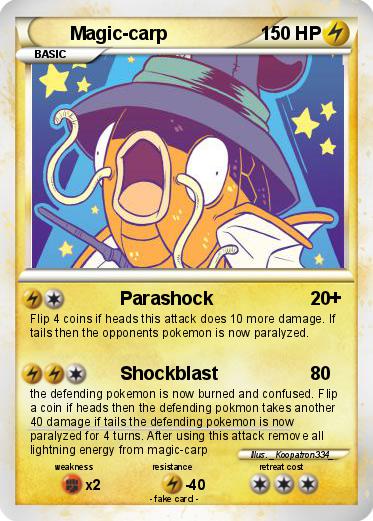 Pokemon Magic-carp