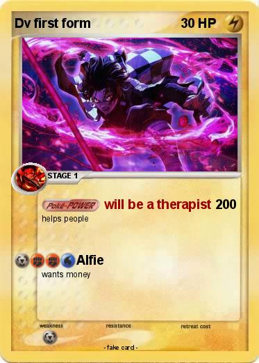 Pokemon Dv first form