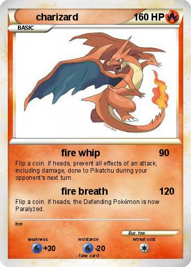 Pokemon charizard