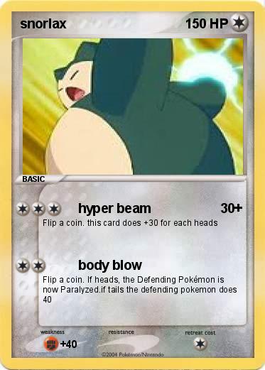 Pokemon snorlax