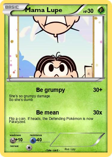 Pokemon Mama Lupe