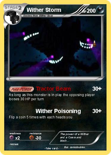 Pokemon Wither Storm