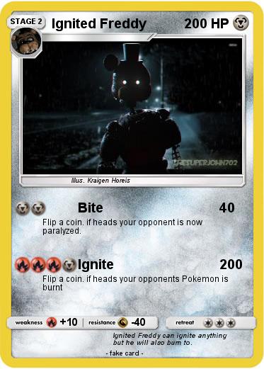 Pokemon Ignited Freddy