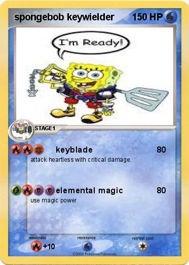 Pokemon spongebob keywielder