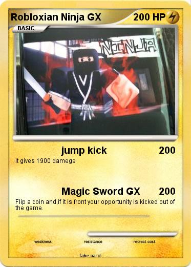 Pokemon Robloxian Ninja GX
