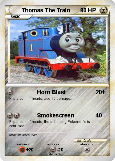 Pokemon Thomas The Train
