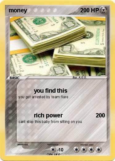 Pokemon money