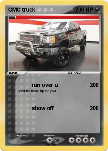 Pokemon GMC truck