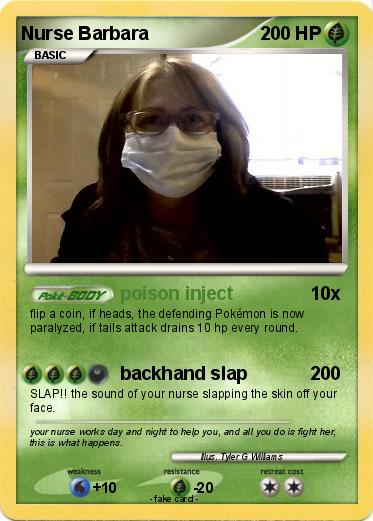 Pokemon Nurse Barbara