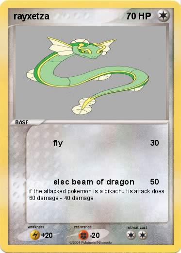 Pokemon rayxetza