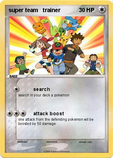 Pokemon super team   trainer