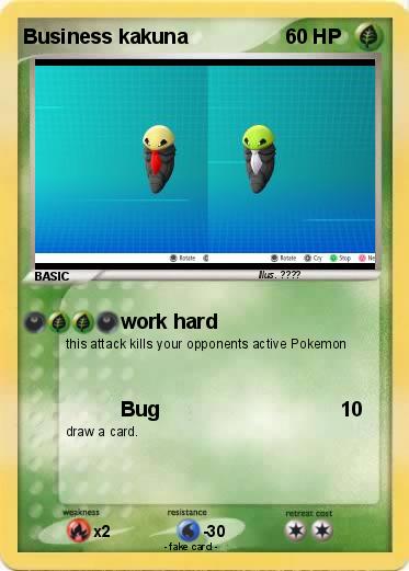 Pokemon Business kakuna