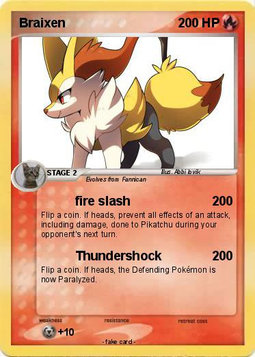 Pokemon Braixen
