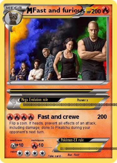 Pokemon Fast and furious