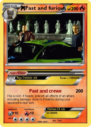 Pokemon Fast and furious