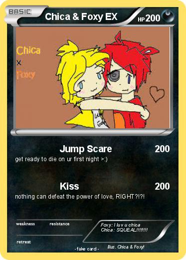 Pokemon Chica & Foxy EX