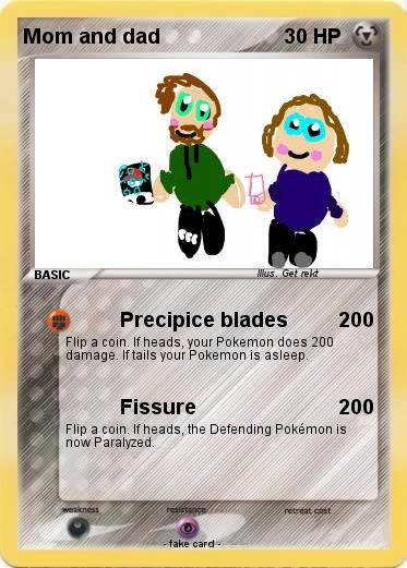 Pokemon Mom and dad