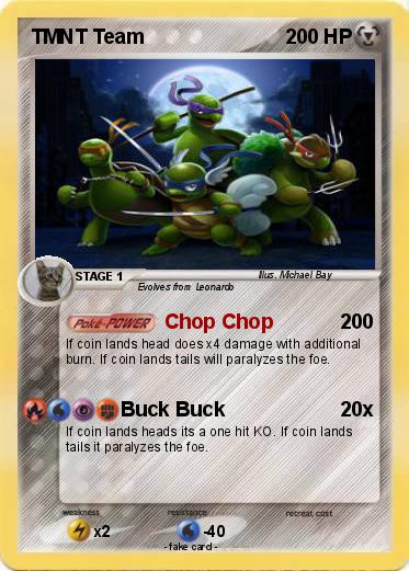 Pokemon TMNT Team