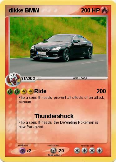 Pokemon dikke BMW