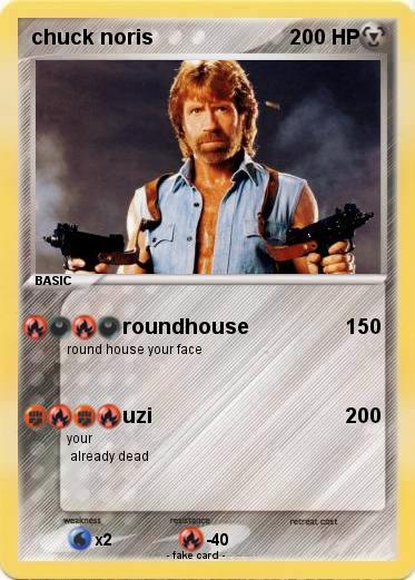 Pokemon chuck noris