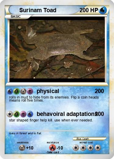 Pokemon Surinam Toad