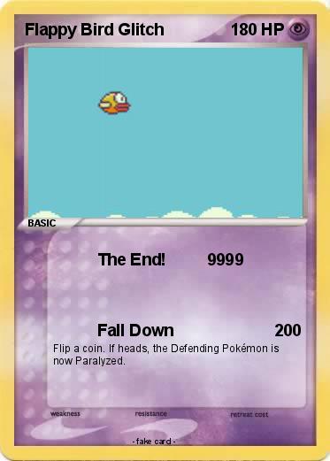 Pokemon Flappy Bird Glitch