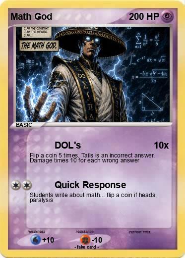 Pokemon Math God