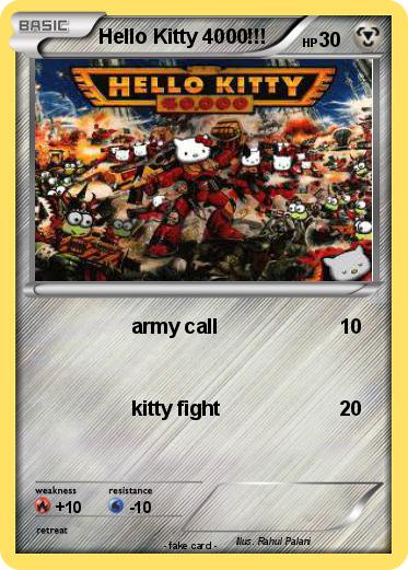 Pokemon Hello Kitty 4000!!!