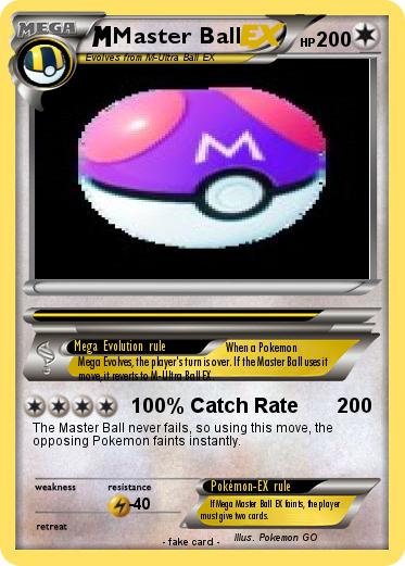 Pokemon Master Ball