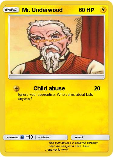 Pokemon Mr. Underwood