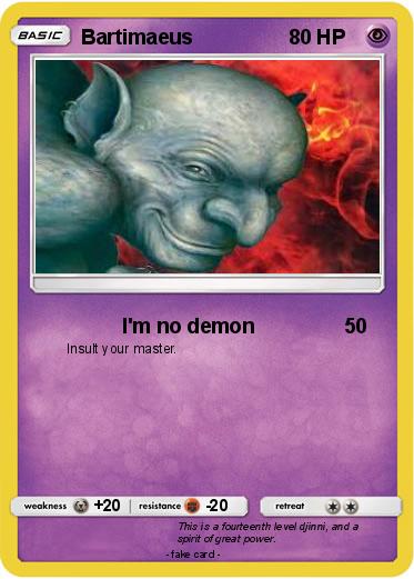 Pokemon Bartimaeus
