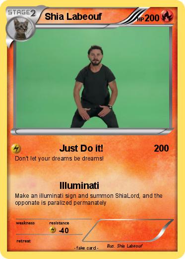 Pokemon Shia Labeouf