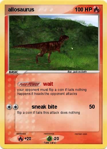 Pokemon allosaurus