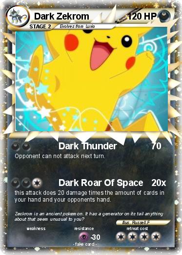 Pokemon Dark Zekrom