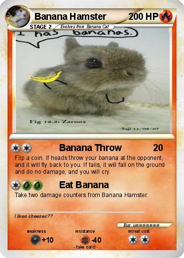 Pokemon Banana Hamster