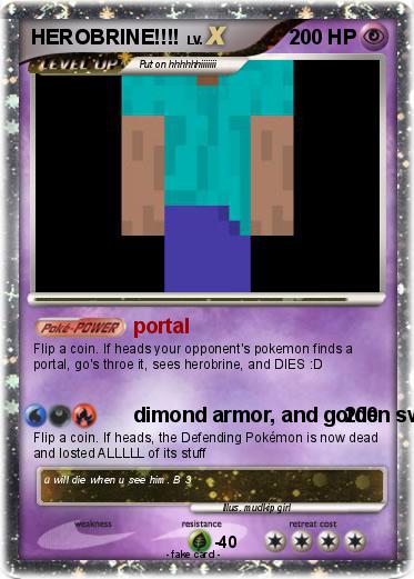 Pokemon HEROBRINE!!!!