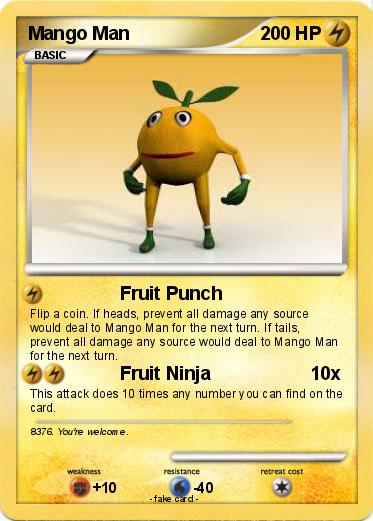 Pokemon Mango Man