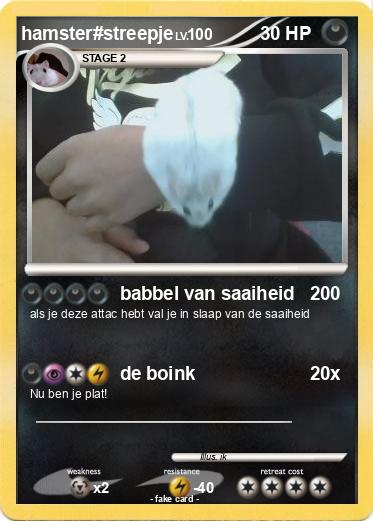 Pokemon hamster#streepje