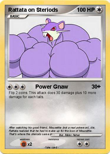 Pokemon Rattata on Steriods