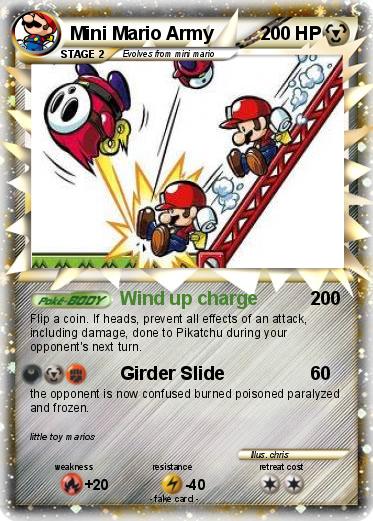 Pokemon Mini Mario Army