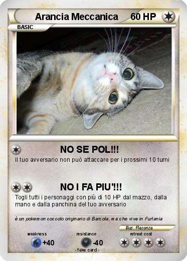 Pokemon Arancia Meccanica