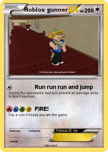 Pokemon Roblox gunner