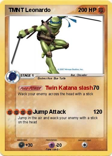 Pokemon TMNT Leonardo