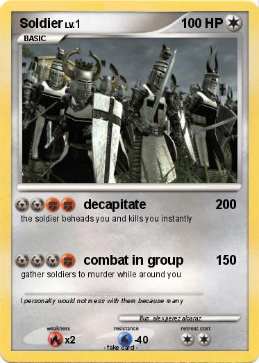 Pokemon Soldier