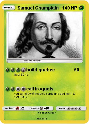 Pokemon Samuel Champlain